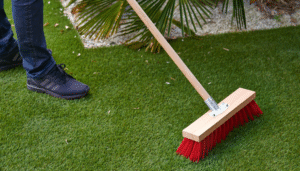 artificial turf installation